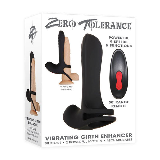 Zero Tolerance Vibrating Girth Enhancer - USB Rechargeable Sleeve with Wireless Remote - Pleasure Den