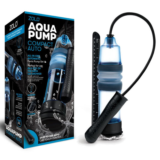 Zolo Aquapump Compact Auto - Auto Water Penis Pump - Pleasure Den