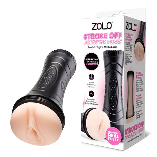 Zolo STROKE OFF Pornstar Pussy - Vagina Stroker - Pleasure Den