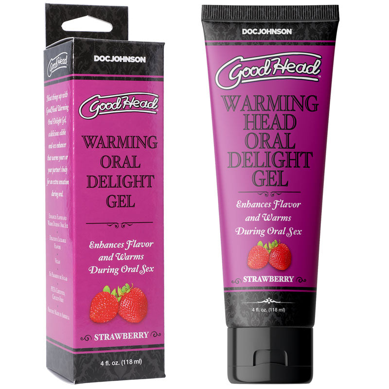 GoodHead Warming Head Oral Delight Gel - Strawberry