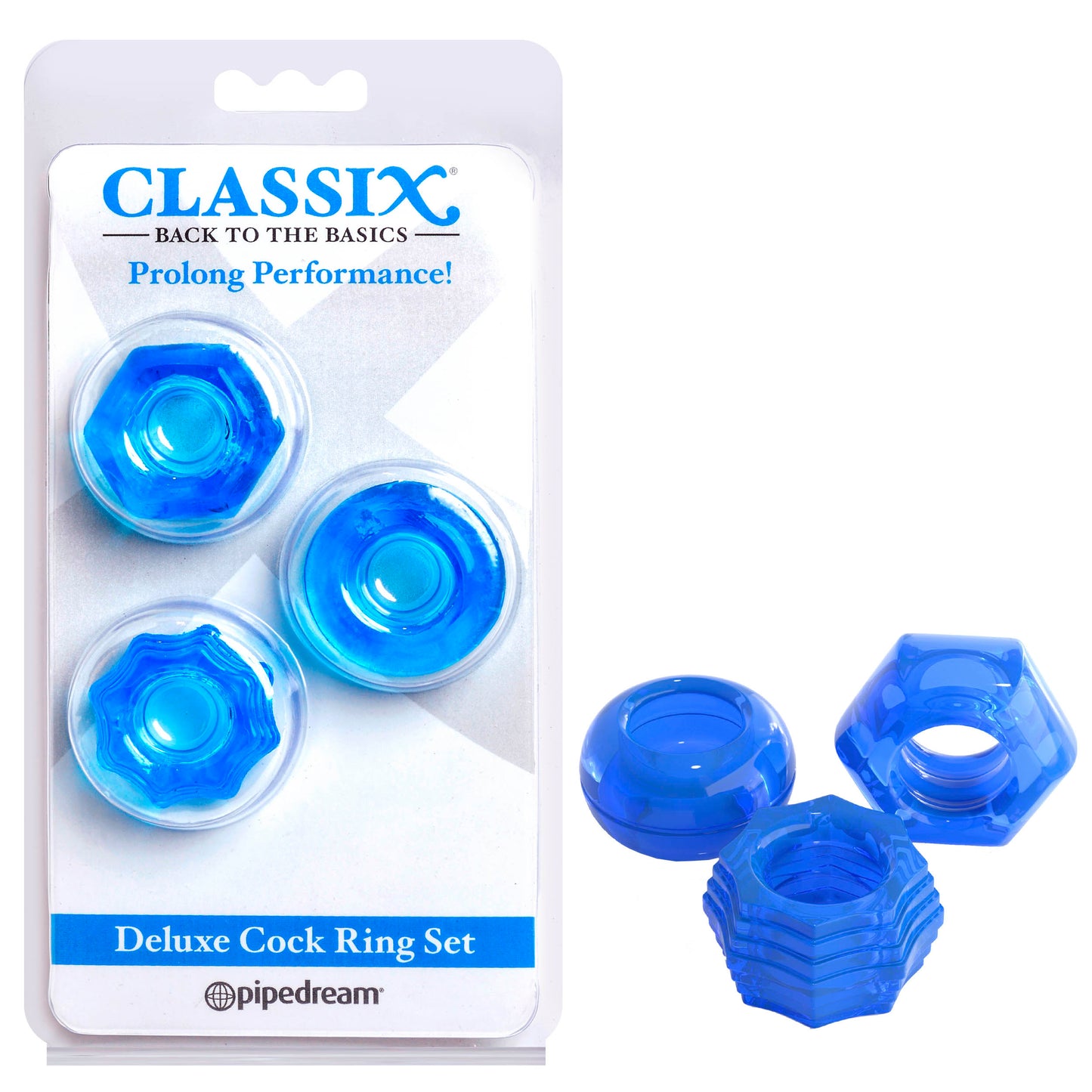 Classix Deluxe Cock Ring Set