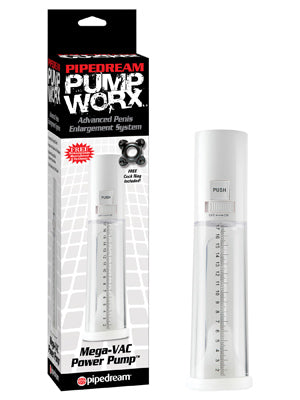 Pump Worx Mega-Vac Power Pump -  Automatic Penis Pump