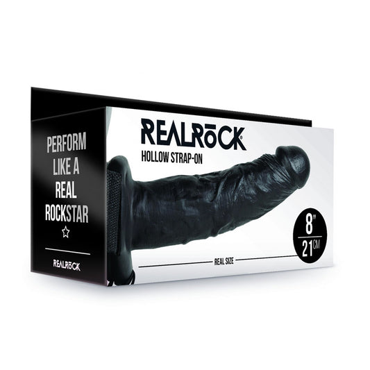 REALROCK Hollow Strap-on - 20.5 cm  -  20.5 cm Hollow Strap-On