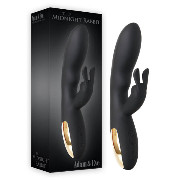 Adam & Eve The Midnight Rabbit - 20.3 cm (8'') Rabbit Vibrator - Pleasure Den