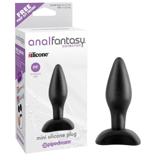 Anal Fantasy Collection Mini Silicone Plug - 7.5 cm (3'') Butt Plug - Pleasure Den