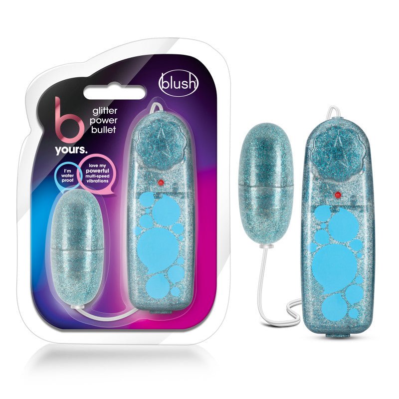 B Yours Glitter Power Bullet - Glitter 5.5 cm Bullet - Pleasure Den