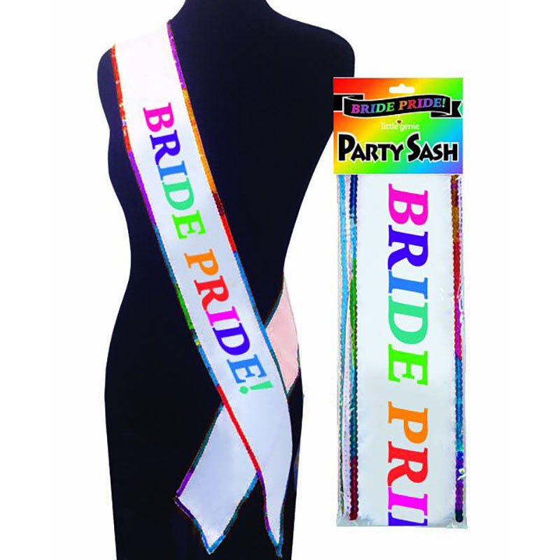 Bride Pride Sash - Hens Party Novelty - Pleasure Den