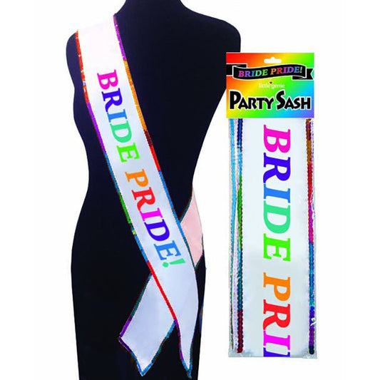 Bride Pride Sash - Hens Party Novelty - Pleasure Den