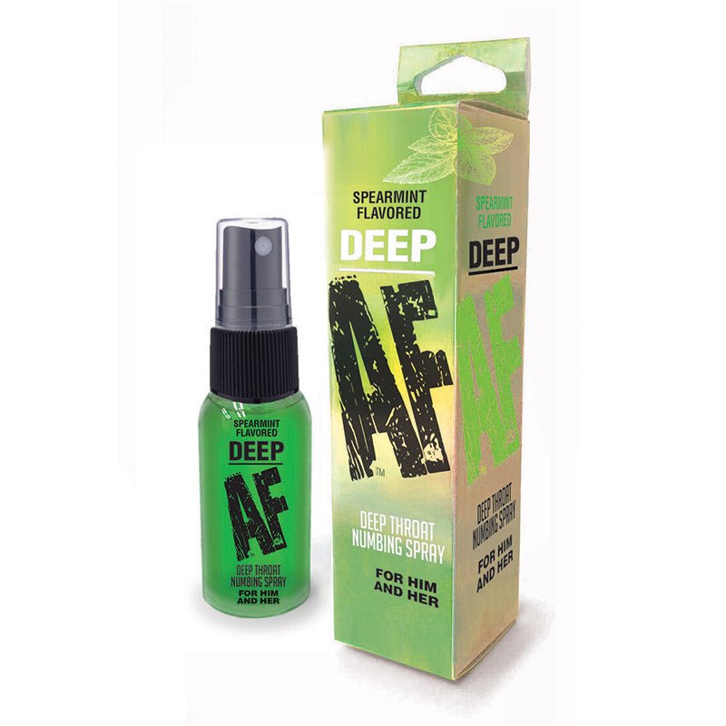 Deep AF - Mint - Mint Flavoured Deep Throat Spray - 29 ml - Pleasure Den