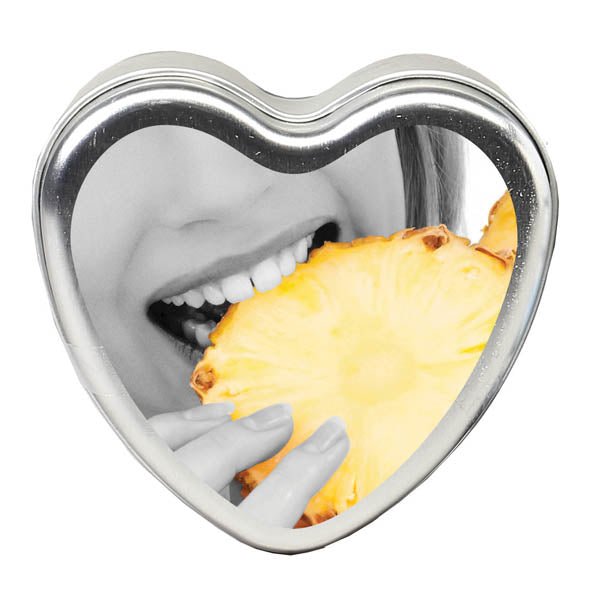 Edible Massage Candle - Tropical Pineapple Flavoured - 113 g - Pleasure Den