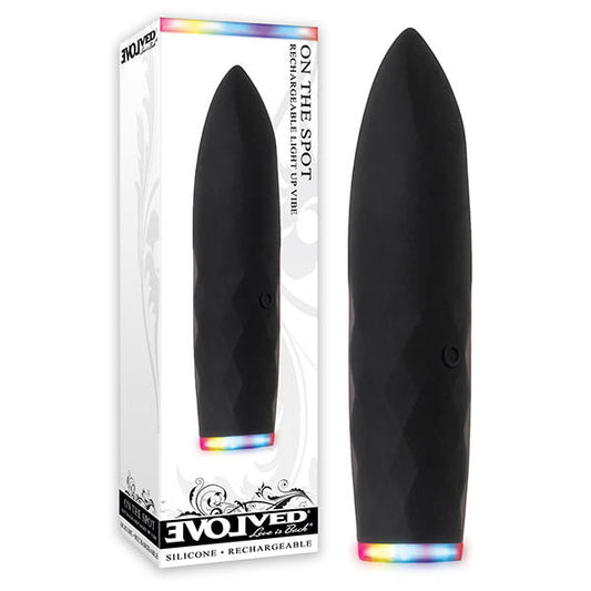 Evolved On The Spot - 9.1 cm (3.6'') USB Rechargeable Bullet - Pleasure Den