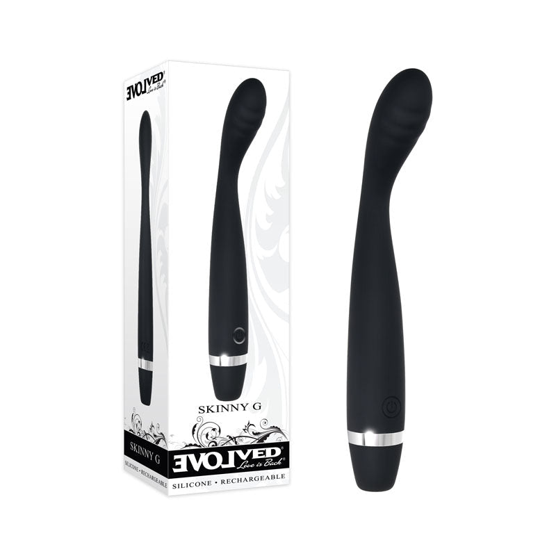 Evolved Skinny G - 17.8 cm USB Rechargeable Vibrator - Pleasure Den