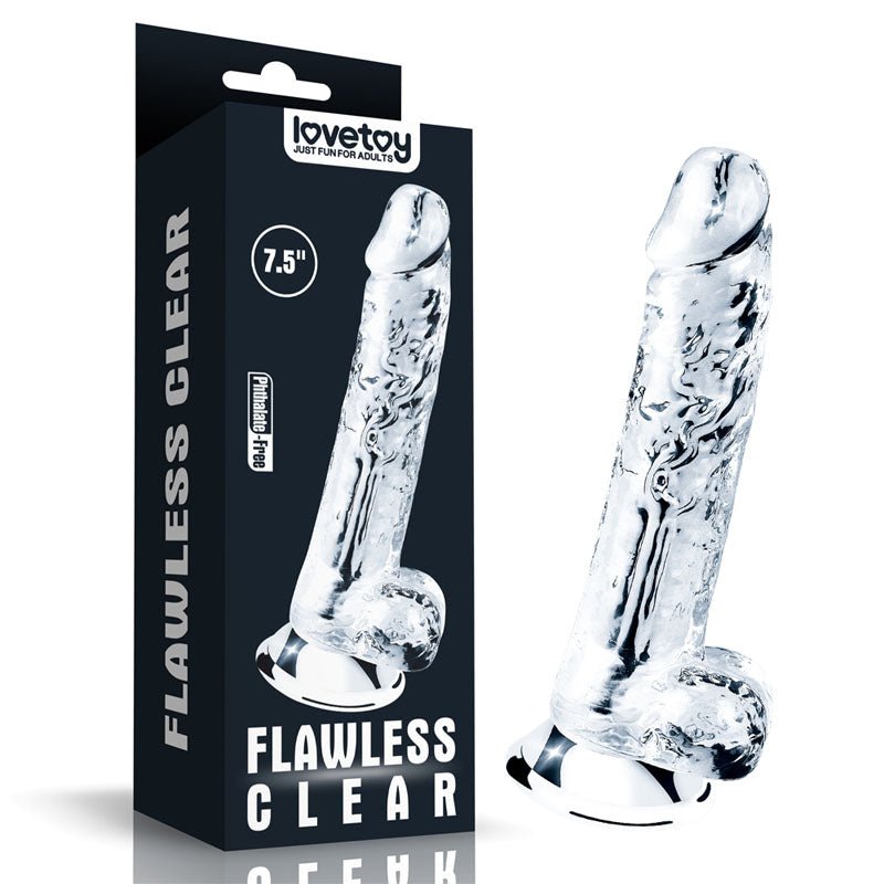 Flawless Dildo 7.5'' - 19 cm Dong - Pleasure Den