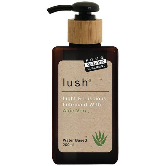 Four Seasons Lush - Water Based Lubricant with Aloe Vera - 200 ml - Pleasure Den
