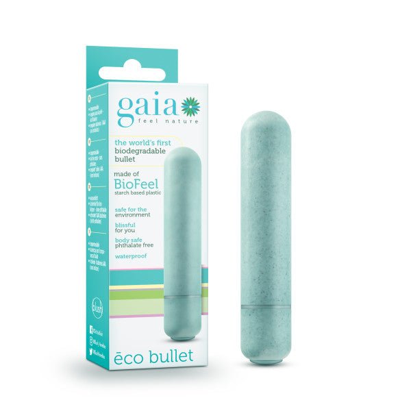 Gaia Eco Bullet - Aqua 8.9 cm (3.5'') Bullet - Pleasure Den