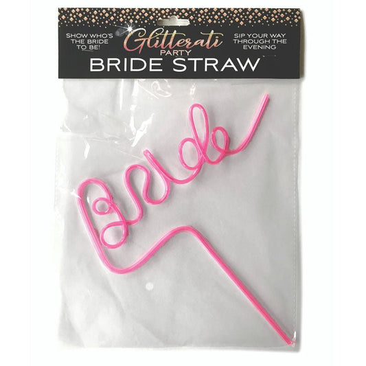Glitterati - Bride Straw - Hens Party Novelty - Pleasure Den