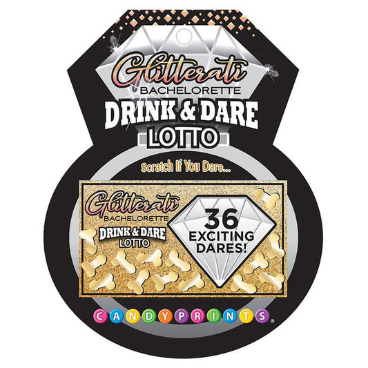 Glitterati - Drink And Dare Lotto - Hens Party Lotto Game - Pleasure Den