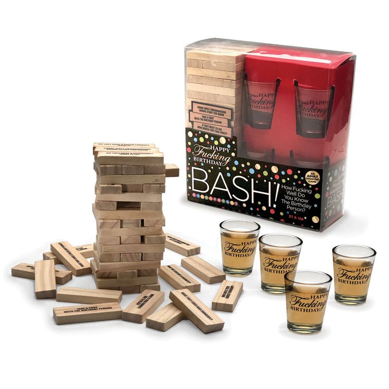 Happy Fucking Birthday Bash - Drinking Party Game - Pleasure Den