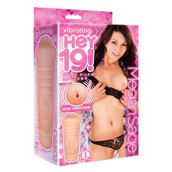 Hey 19! Megan Sage - Teen Vibrating Vagina Masturbator - Pleasure Den