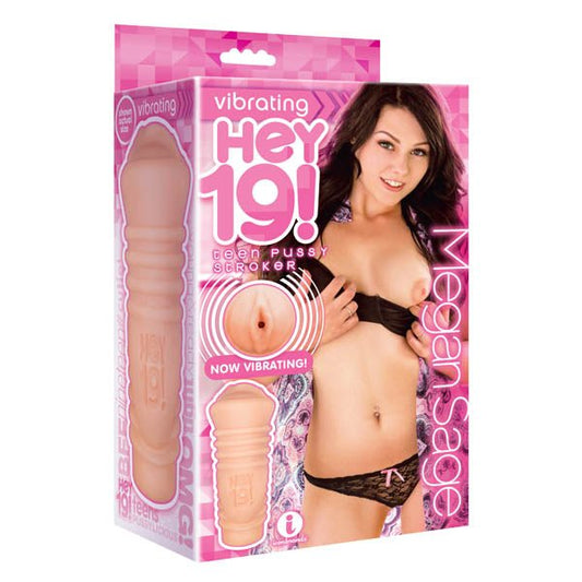 Hey 19! Megan Sage - Teen Vibrating Vagina Masturbator - Pleasure Den