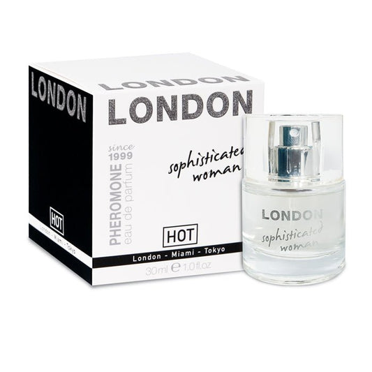 Hot Pheromone London - Sophisticated Woman - Pheromone Perfume for Women - 30 ml Bottle - Pleasure Den