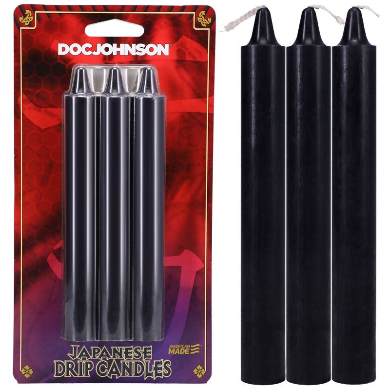 Japanese Drip Candles - 3-Pack - Pleasure Den