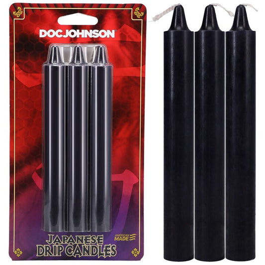 Japanese Drip Candles - 3-Pack - Pleasure Den