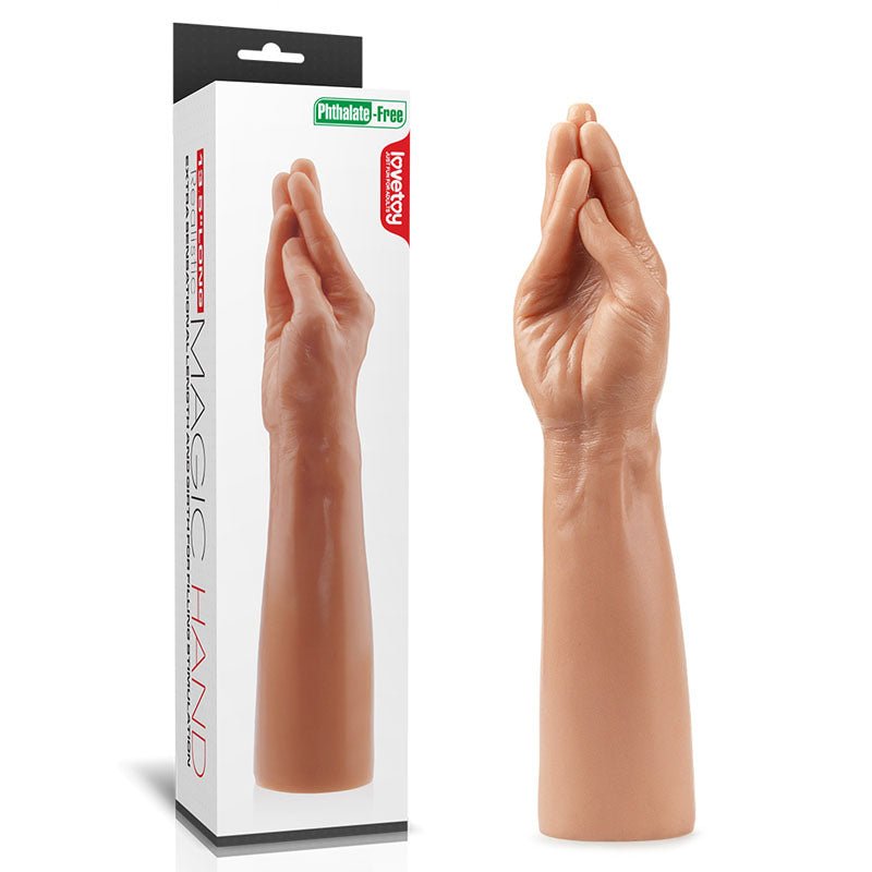 King Sized 13.5'' Realistic Magic Hand - 36 cm Hand Dildo - Pleasure Den