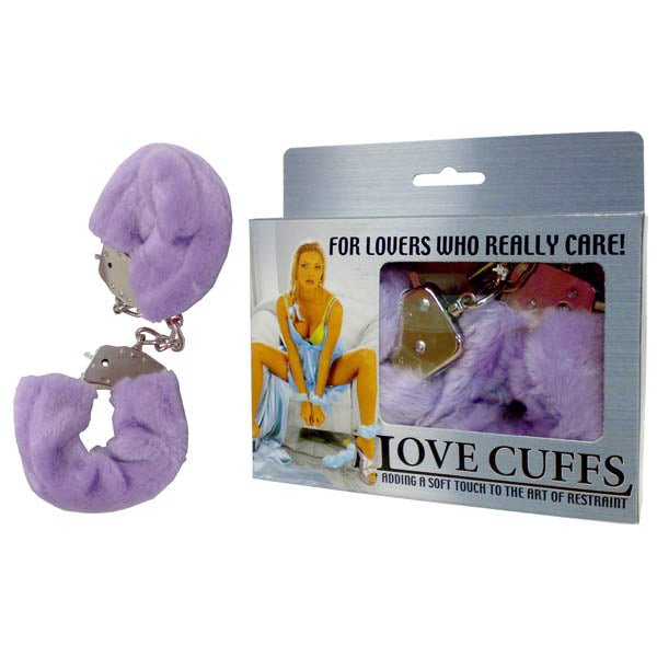 Love Cuffs - Fluffy Skin Hand Cuffs - Pleasure Den