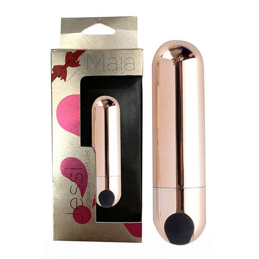Maia Jessi - 7.6 cm USB Rechargeable Bullet - Pleasure Den