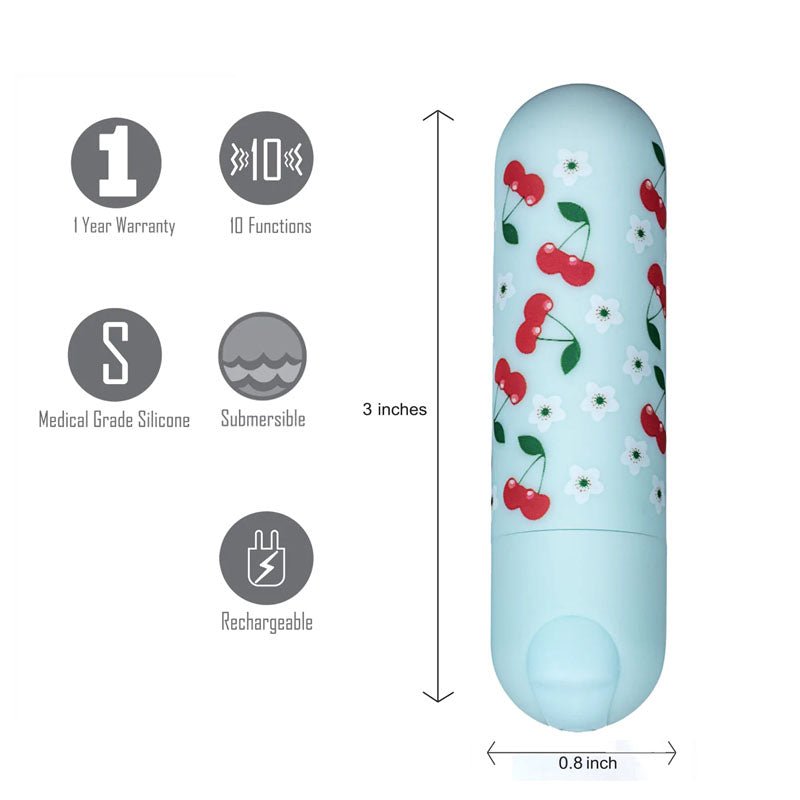 Maia Sherri - Baby 7.6 cm USB Rechargeable Bullet - Pleasure Den