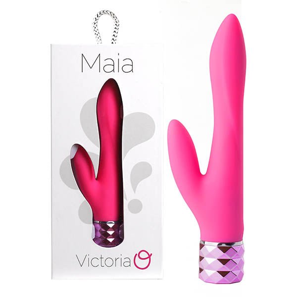 Maia Victoria - 15.2 cm USB Rechargeable Rabbit Vibrator - Pleasure Den