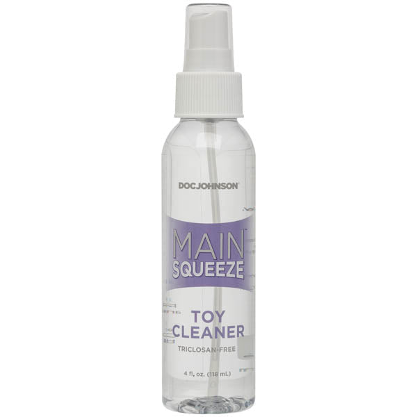 Main Squeeze - Toy Cleaner - 118 ml Bottle - Pleasure Den
