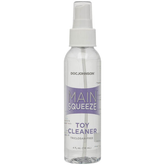 Main Squeeze - Toy Cleaner - 118 ml Bottle - Pleasure Den