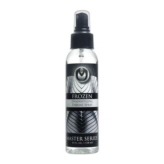 Master Series Frozen - Deep Throat Desensitising Spray - 118 ml - Pleasure Den