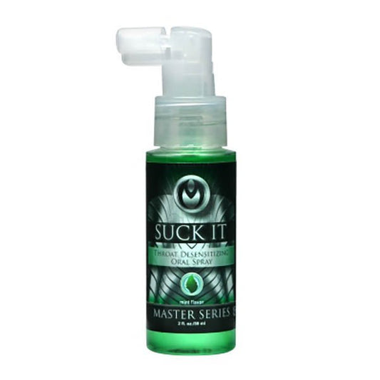 Master Series Suck It - Mint Flavoured Deep Throat Spray - 59 ml - Pleasure Den