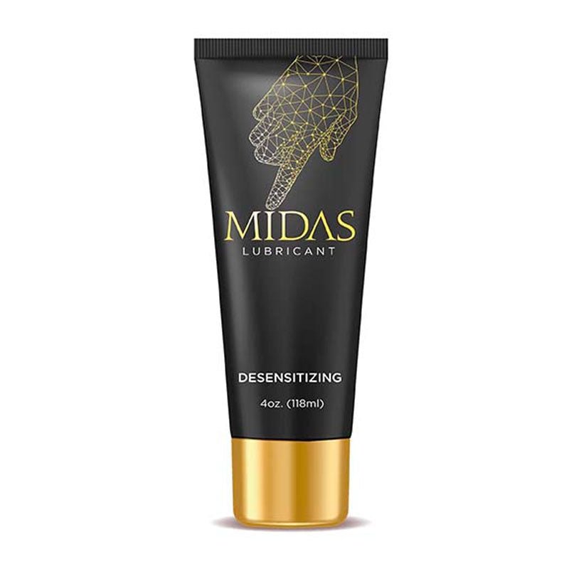 Midas Desensitising Lubricant - 118 ml - Desensitising Lubricant - 118 ml Tube - Pleasure Den