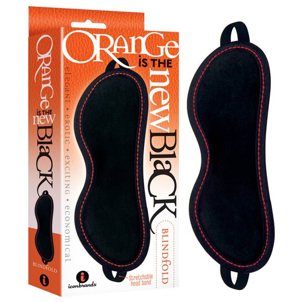 Orange Is The New Black - Blindfold - Black Blindfold - Pleasure Den