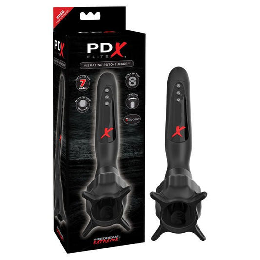 PDX Elite Vibrating Roto-Sucker - Vibrating Head Masturbator - Pleasure Den
