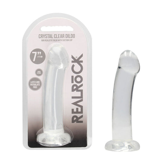 REALROCK Non Realistic Dildo With Suction Cup - 17 cm Dong - Pleasure Den