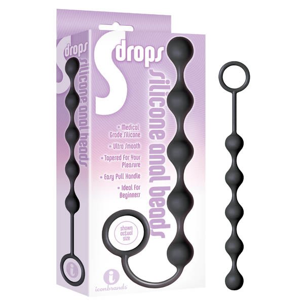 S-Drops Silicone Anal Beads - Anal Beads - Pleasure Den