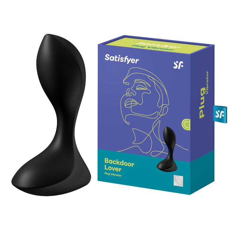 Satisfyer Backdoor Lover - USB Rechargeable Vibrating Butt Plug - Pleasure Den