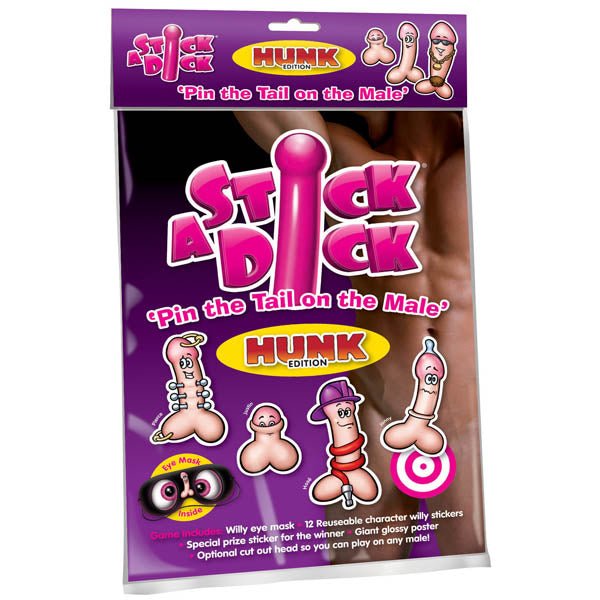 Stick A Dick - Hunk Edition - Hens' Night Party Game - Pleasure Den