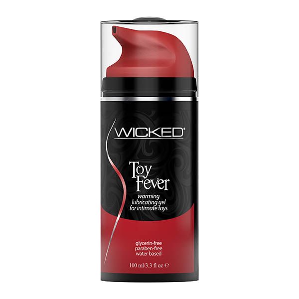 Wicked Toy Fever - Warming Glycerin Free Water Based Lubricant - 100 ml (3.3 oz) Bottle - Pleasure Den