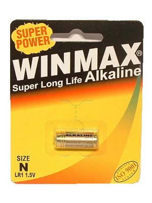 Winmax N Alkaline Battery - Alkaline Battery - N 1 Pack - Pleasure Den