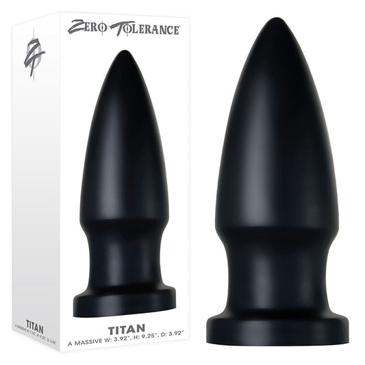 Zero Tolerance The Titan - Giant Butt Plug - Pleasure Den