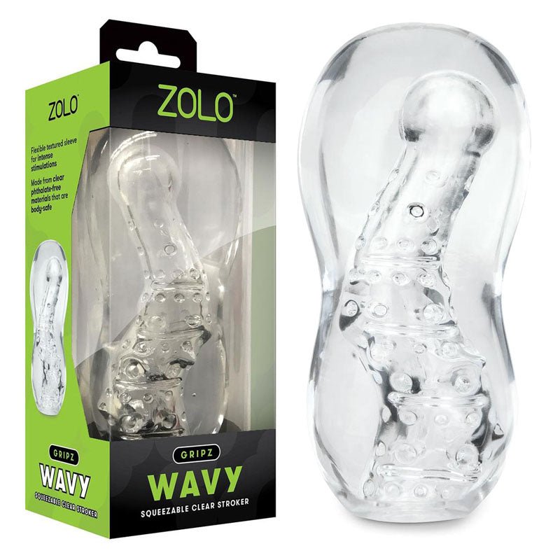 Zolo Gripz - Wavy - Stroker Sleeve - Pleasure Den